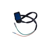 Comutator / Intrerupator ghidon Moto - lumini - buton albastru